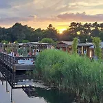 Moderne Vue Bassin Les Viviers Cap-ferret