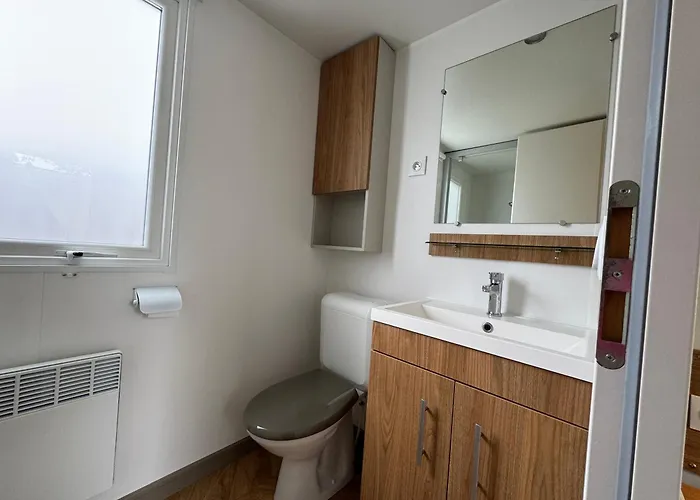 Moderne Vue Bassin Les Viviers Cap-ferret 营地 Lège-Cap-Ferret