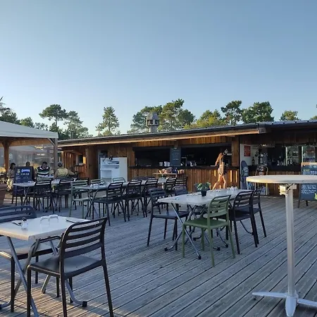 Moderne Vue Bassin Les Viviers Cap-ferret